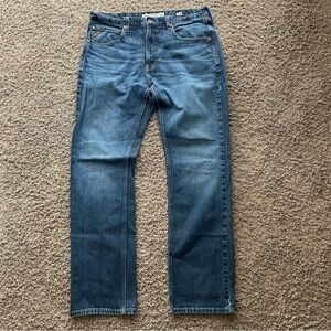 Ariat M5 Blue Jeans Men's 38x35 Legacy Durham Straight Leg Western Cowboy Pants